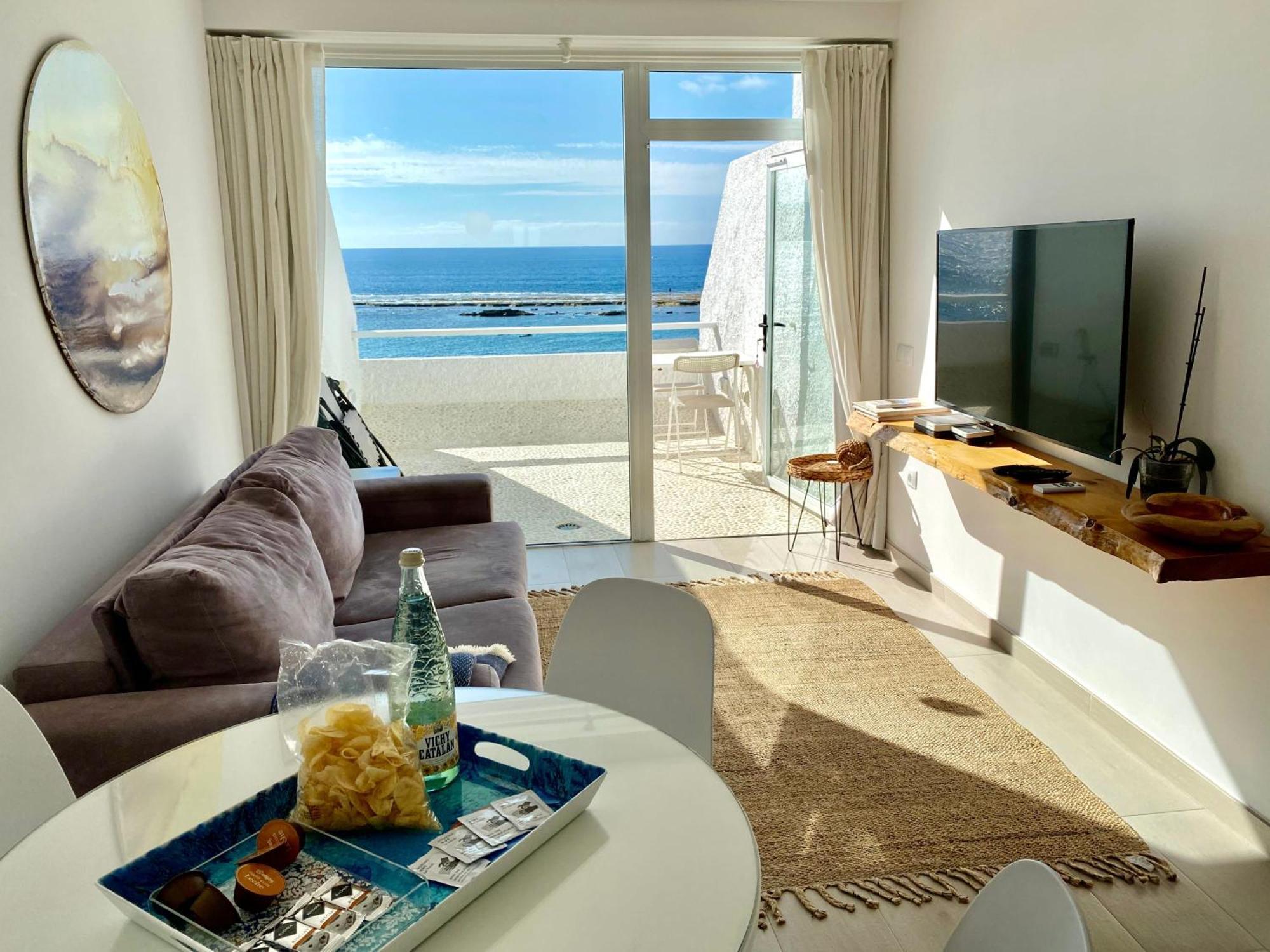 Apartament Beachfront Apt With Open Terrace In Las Canteras Las Palmas de Gran Canaria Zewnętrze zdjęcie